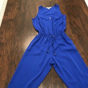 Guess Royal Blue Jumpsuit